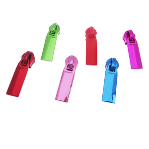 Không khóa hình chữ nhật hình dạng Nylon dây kéo kéo cho Ví cuộn dây kéo zip sliders cho túi xách Funky màu sắc - Product Image 6