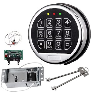 Serratura elettronica sicura della grande scatola, serratura digitale della tastiera elettronica per la porta del caveau, serratura della porta sicura serratura del bancomat della banca - Product Image 1