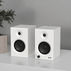 Altavoces de monitor de escritorio Z01, altavoz de estudio alimentado para TV con tweeter de bocina de puerto de salida secundaria y entradas ópticas/AUX/BT - Product Image 1
