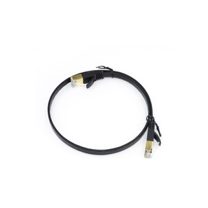 Высокоскоростной плоский сетевой кабель Cat7 Ethernet с разъемами RJ45 кабели компьютерной связи - Product Image 1