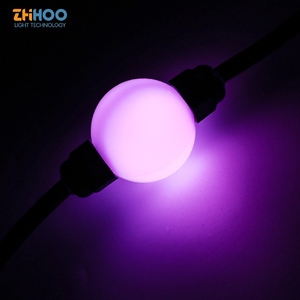 3D 360 Degree 35mm/50mm <strong>Dmx512</strong> matrix Addressable Pixel <strong>Led</strong> Magic Ball <strong>String</strong> <strong>Light</strong> - Product Image 4