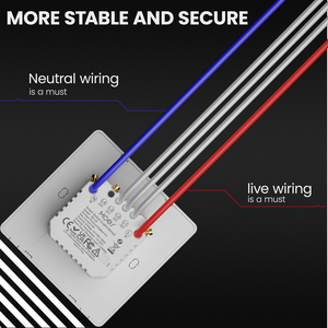 Moes ZigBee yıldız halka akıllı işık basmalı düğme anahtarı sahne anahtarı 6 Gang nötr tel gerekli Alexa Google ev ile çalışmak - Product Image 4
