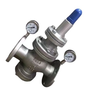 Прямые продажи с фабрики с манометром из нержавеющей стали редукционный клапан фланцевого соединения редукционный клапан - Product Image 2