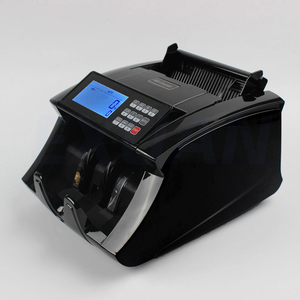 Cajero automático de varias monedas mini cajero automático de billetes pantalla LCD de contador de billetes para euros, dólares - Product Image 3