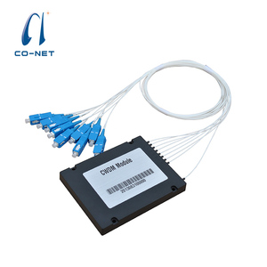 Splitter Compact 4 8 16チャンネルOptical Fiber SC Mux Demux Module WDM CWDM - Product Image 2