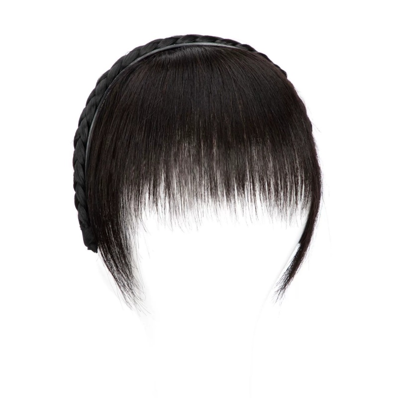 Black (With Hair On The Temples)