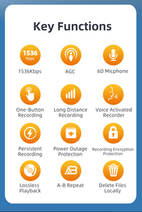 ZD 70B Portable Audio Sound <strong>Recorder</strong> Small Digital Voice Memo <strong>Recorder</strong> for Conference &amp; Interview - Product Image 2