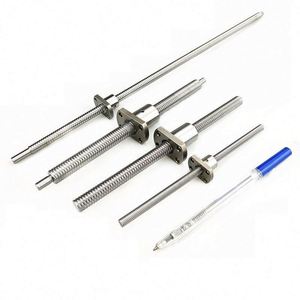 ANDUUK D-13 <strong>Machine</strong> Tool SFK01002 SFK1002 10mm Diameter 2mm Lead <strong>Miniature</strong> Linear Motion Ball Nut Ball <strong>Screw</strong> - Product Image 1