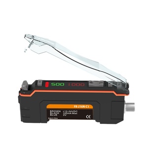 Amplificador de fibra óptica digital tipo enchufable Chip de detección de objetos faltantes Sensor de detección Tipo de conector de la FR-J16N-C1 - Product Image 1