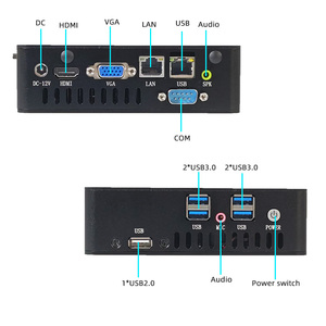 Mini-PC Core I3 I5 I7 Desktop-Computer NANO NUC I5-8250U I7-10510U Computer gehäuse Win11 Linux SIM-Steckplatz für 4G Industrie computer - Product Image 6