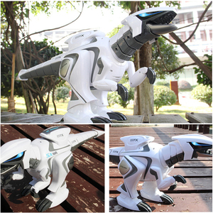 ZIGO <strong>TECH</strong> <strong>Programing</strong> Sensor Shaking Head Tail Walk Story Ir Dinosaur Robot Dino Stem Educational Toys Kids - Product Image 4