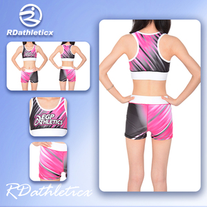 Yetişkin Cheer lider kostümleri cheer lider üniforma toplu toptan için özel Cheer uygulama giymek - Product Image 6