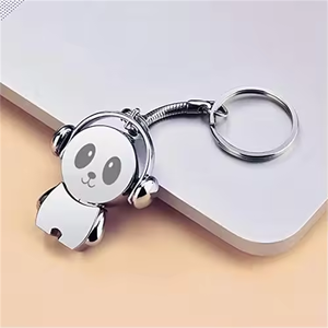 可爱的熊猫设计金属u盘16GB至128GB u盘，用于卡或钥匙样式的存储备份 - Product Image 6