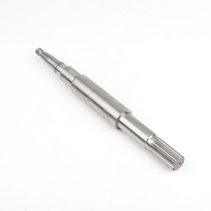 工厂定制精密数控加工外花键电机轴，核心轴承部件 - Product Image 1
