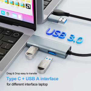 Çift arabirim USB3.0 veri transferi kablo tipi C ve PC için USB-A PC için uygun iki bilgisayar dosyaları transferi - Product Image 3