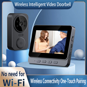 מצלמות דלת wifi מסך קסם דיגיטלי דלת מצלמה דו-כיוונית וידאו מצלמה דלת פעמון דלת וידאו - Product Image 2