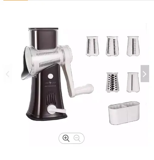 Atacado Rolo De Operação Manual Cortador Multi-Funcional Cozinha Ralador De Queijo Vegetal Mandolina Slicer