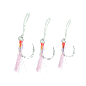 8062 יחיד במלאי offshore jigging כבדים 5x לסייע ווים דיג אחד jig איטי לפתות ג 'יג' ו יחיד