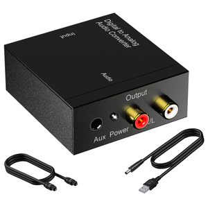 <strong>Digital</strong> to Analog <strong>Audio</strong> Converter - DAC Supports <strong>Digital</strong> SPDIF Optical <strong>Input</strong> to Analog L/R <strong>RCA</strong> <strong>Output</strong> Converter - Product Image 5