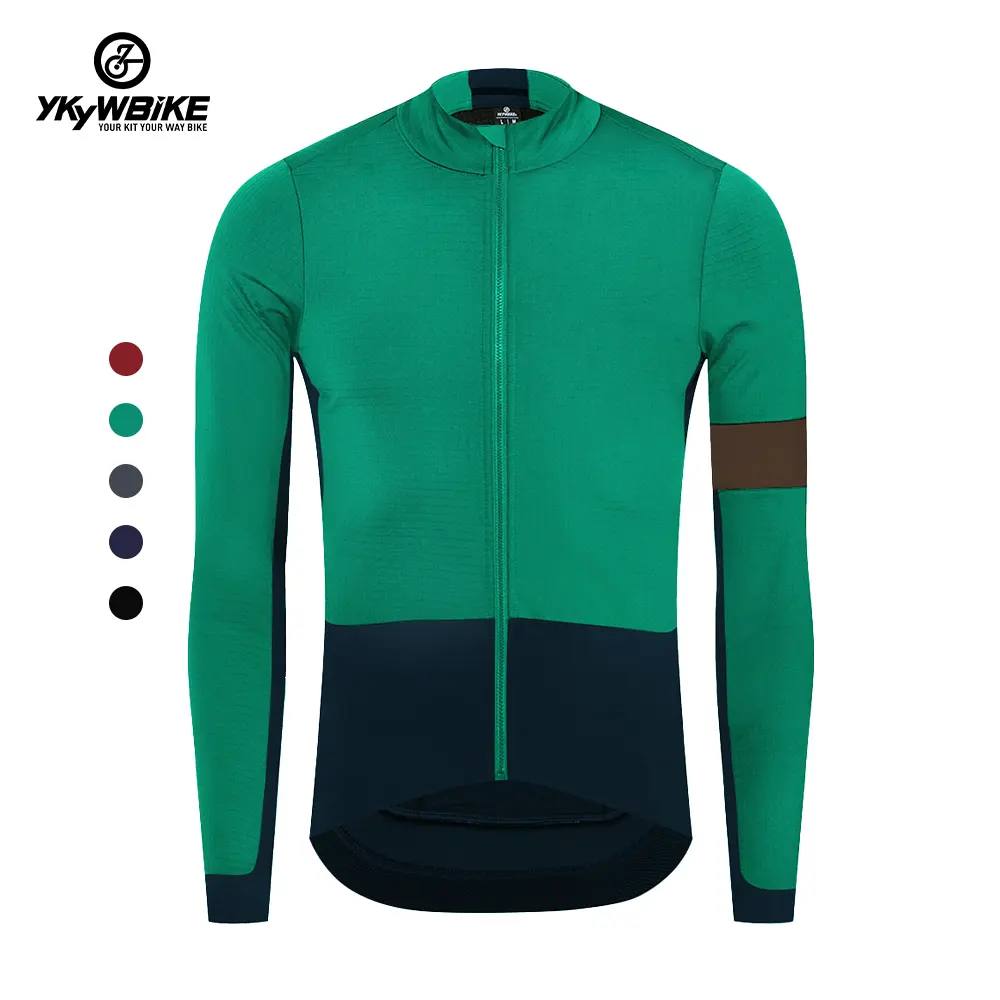 YKYWBIKE hombres impermeable bicicleta ropa cálida térmica polar MTB bicicleta de carretera chaquetas a prueba de viento invierno ciclismo chaqueta