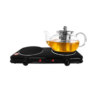 最佳销售小型家用厨房电器2燃烧器炊具台面食品加热器电热板烹饪用电炉热板 - Product Image 6