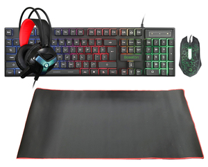 Teclado mecánico 4 en 1 para Gamer, Mouse, auriculares, 104 teclas - Product Image 6