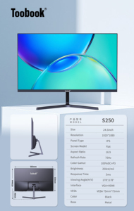 Factory Wholesale New 27&quot; HD LED PC Screen Flat Desktop Business &amp; Gaming <strong>Computer</strong> <strong>Monitor</strong> <strong>with</strong> IPS Panel and <strong>VGA</strong> <strong>Input</strong> <strong>Monitor</strong> - Product Image 5
