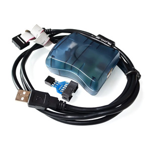 STK500 AVR ISP programcı AVR ISP uyumlu çift başlık arayüzü Arduino için yükleme Booloader, AVR FDKJGECF için yanık programı