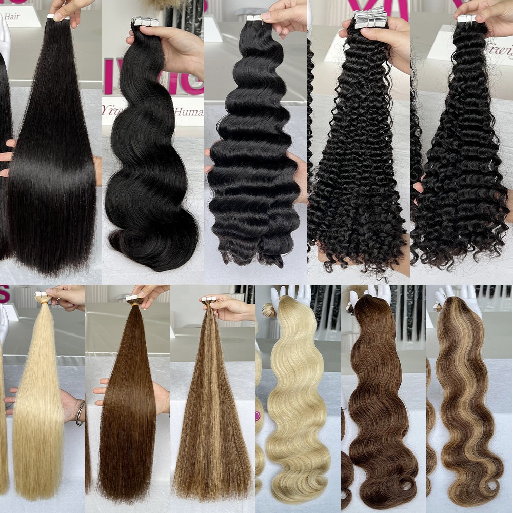 Extension de cheveux adhésive