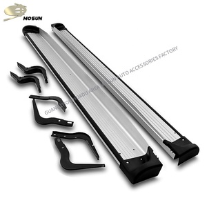 דוושת רגל מדרגה ABS צדדית קרש ריצה אלומיניום 4X4 אביזרים עבור טויוטה היילקס ויגו 2011-2015