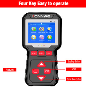 Herramienta de escaneo de diagnóstico automático OBD2, lector de código OBD2S, escáner automotriz con analizador de motor en varios idiomas - Product Image 4