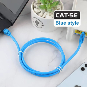 Fabrika toptan özelleştirilebilir korumasız bükümlü çift Cat5E kablo Cca iletken kedi 5 ağ kablosu - Product Image 2