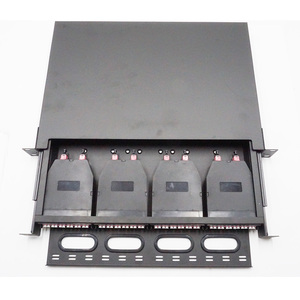 12/24 Fibers MTP MPO Cassette <strong>Module</strong> LC UPC Single Mode Splitter Box frame mount OM3 Optical Cable For MPO <strong>Patch</strong> <strong>Panel</strong> - Product Image 3