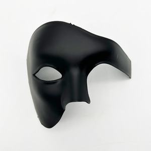Sáng Tạo Phantom Nửa Khuôn Mặt Mặt Nạ Cho Masquerade Cosplay Thời Trang Nhựa Lễ Hội Trang Phục Đạo Cụ Cho Halloween Party Anonymous Mặt - Product Image 4