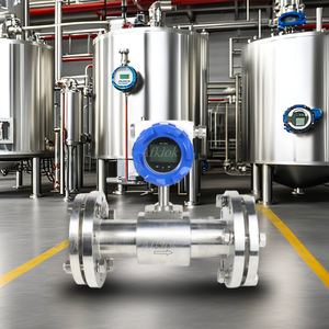 RS485 4-20mA 6-600Nm&sup3;/h <strong>Pulse</strong> Digital Display Smart <strong>Flow</strong> <strong>Meter</strong> for Water Oil Milk Fuel <strong>Flow</strong> Rate Water <strong>Flow</strong> <strong>Meter</strong> 2.5 Inch - Product Image 3