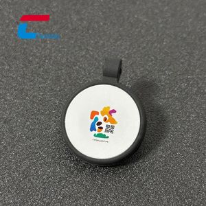 Tùy chỉnh không thấm nước chống mất NFC <span class=keywords><strong>Dog</strong></span> Tag QR mã Silicone NFC Pet thẻ - Product Image 3