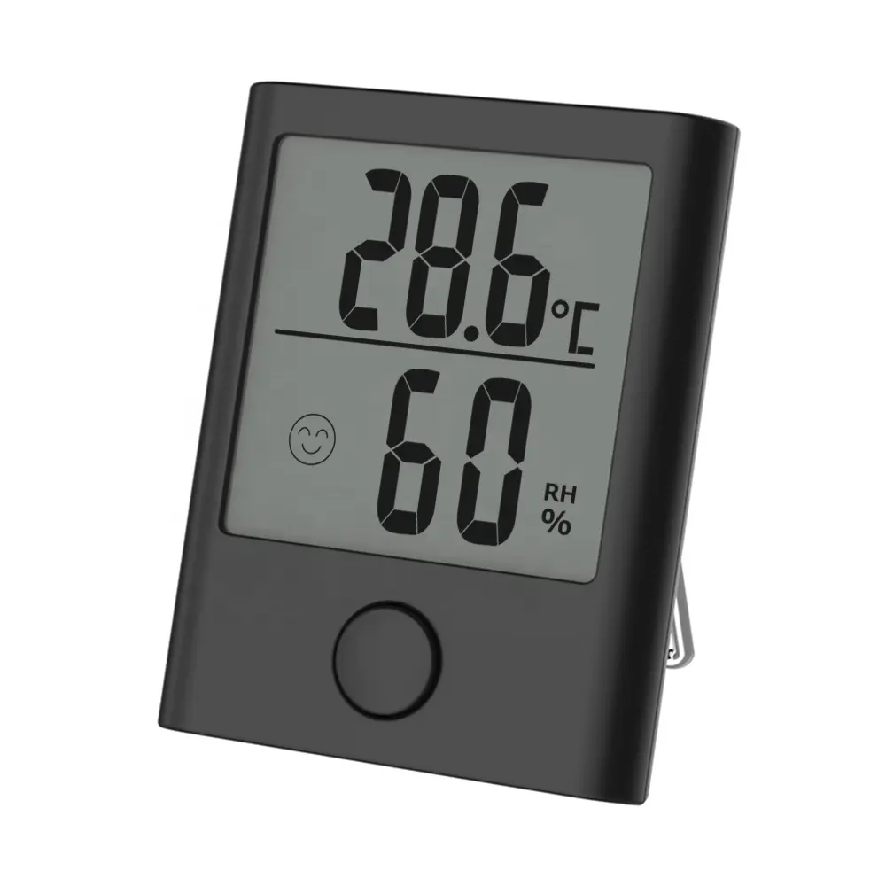 BALDR-termómetro Digital B0134, higrómetro de tamaño Mini para temperatura ambiente, medidor de humedad con imán para refrigerador