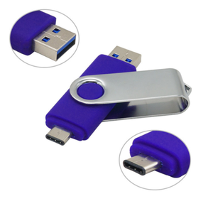 Fabrika özel 2 in 1 Usb Disk farklı şekillerde tip-c kalem Drive3.0 128GB yüksek hızlı Otg Usb bellek Disk Android Flash sürücü - Product Image 2