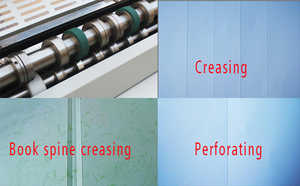 Small Desktop Electric Creasing <strong>Perforating</strong> Machine with Manual Paper Feeding - Product Image 6