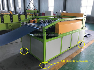 Automatische Flexibele Gekleurde Stalen Tegel Maken Draagbare Staande Naad Metalen Dakmachine Motor Motor Tandwiel Plc Controle Hydraulische - Product Image 3