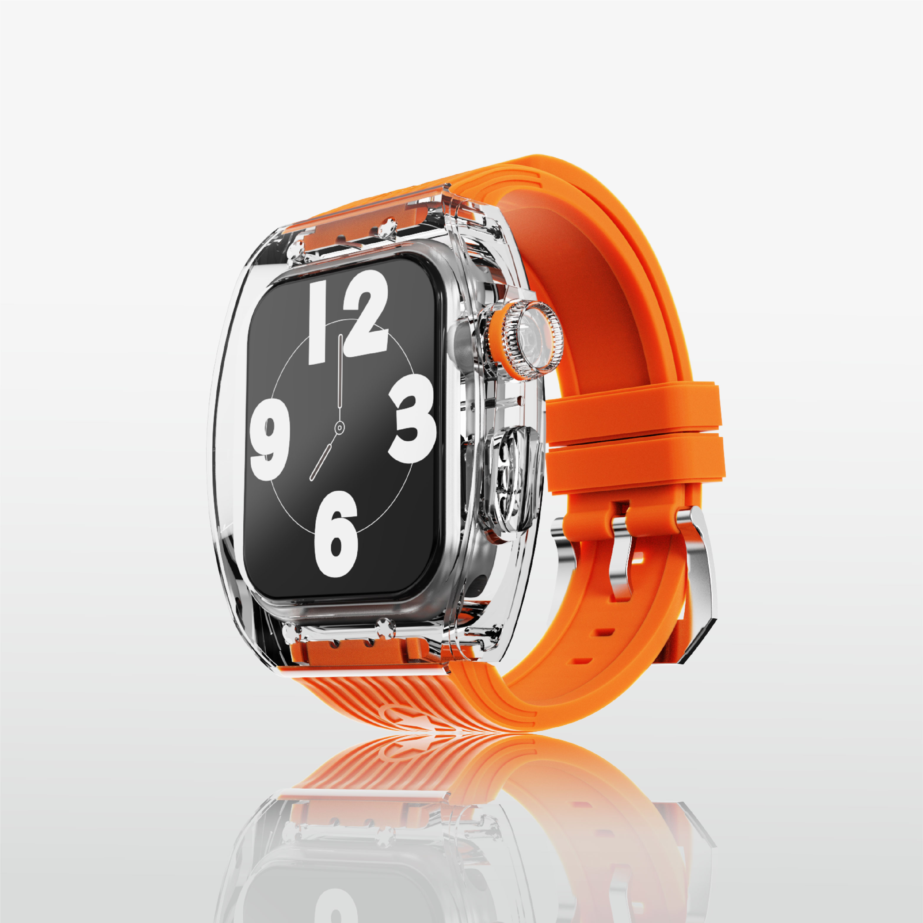 14#Naranja transparente mate