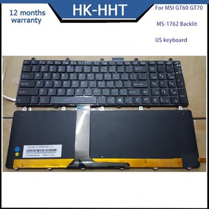 コンピューターus言語内部キーボードバックライト付きMSIGT60 GT70 MS-1762キーボード用 - Product Image 2
