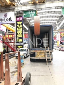 SANDE Sale Granite Slab Bundle Handler Glass <strong>Container</strong> <strong>Unloading</strong> Equipment for <strong>Loading</strong> Bundle Stone Into sealed <strong>Container</strong>