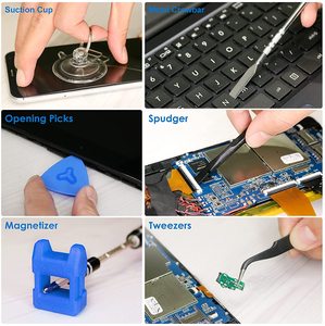 Youfutools 140Pcsプロフェッショナルで正確なドライバーセットドライバーセットラップトップ取り外しドライバーキット電話を開く - Product Image 5