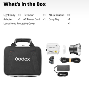 Godox ML60IIBi Zweifarbiges LED-Video licht, tragbares 70-W-COB-Dauerlicht mit kontinuierlicher Ausgangs beleuchtung 2800K-6500K APP Control Handheld-LED-Licht - Product Image 6
