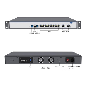 Servidor de ordenador 1U CPU procesador Intel Core I9 14900 y procesador Barebone Mini Pc 14th Gen Pfsense Router Firewall