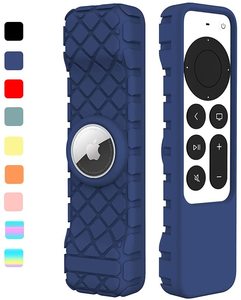 TENCHEN 2022 New Smart <strong>Tv</strong> Remote Control Silicone Cover for <strong>Apple</strong> <strong>Tv</strong> 4k Siri Remote Control 2 In1 Silicon Case for Airtag - Product Image 2
