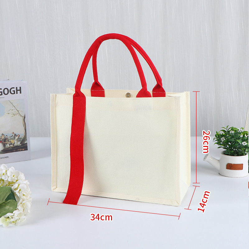 Red handbag
