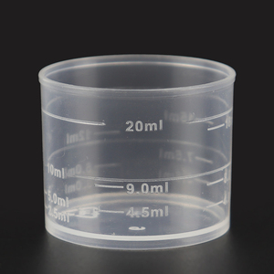 20ml pp Transparent Plastic Medicine Measuring <strong>Cup</strong> with <strong>2</strong>.5ml Graduated - Product Image 1