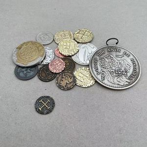 最佳供应商金币直接购买免费3D艺术品闪亮电镀特朗普硬币工厂